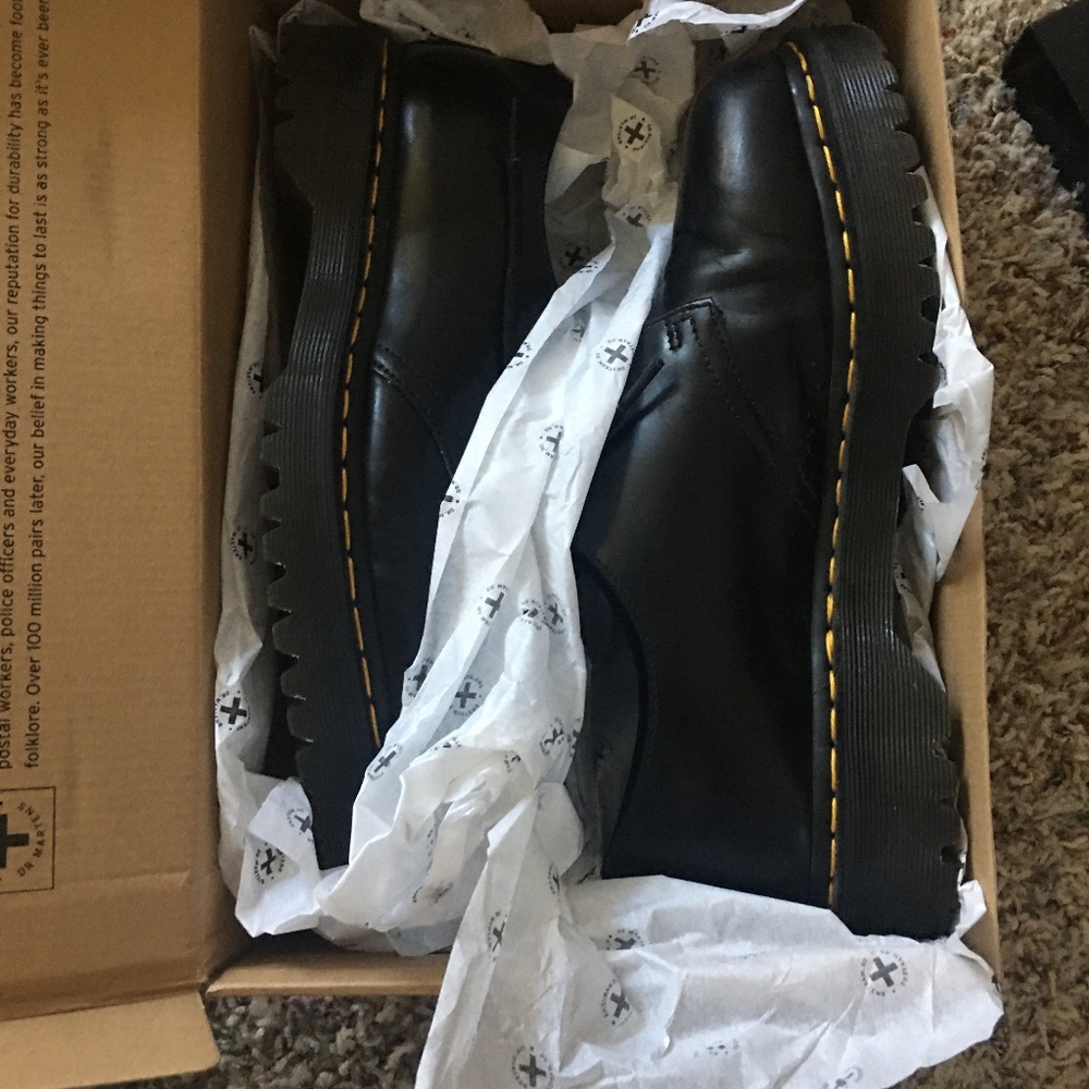 Dr. Martens black shoes